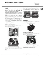 Preview for 51 page of Hotpoint Ariston LTF 11M121 Operating Instructions Manual