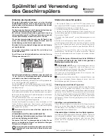 Preview for 53 page of Hotpoint Ariston LTF 11M121 Operating Instructions Manual