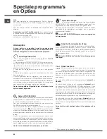 Preview for 66 page of Hotpoint Ariston LTF 11M121 Operating Instructions Manual