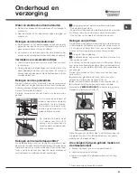 Preview for 67 page of Hotpoint Ariston LTF 11M121 Operating Instructions Manual