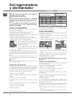 Preview for 72 page of Hotpoint Ariston LTF 11M121 Operating Instructions Manual