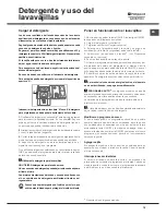 Preview for 75 page of Hotpoint Ariston LTF 11M121 Operating Instructions Manual