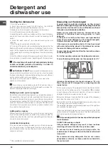 Preview for 30 page of Hotpoint Ariston LTF 11S112 Operating Instructions Manual