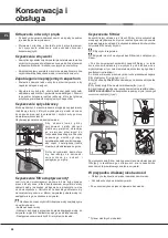 Preview for 56 page of Hotpoint Ariston LTF 11S112 Operating Instructions Manual