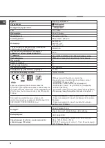 Preview for 74 page of Hotpoint Ariston LTF 11S112 Operating Instructions Manual