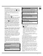 Предварительный просмотр 7 страницы Hotpoint Ariston MB 91.3 IX / HA Operating Instructions Manual