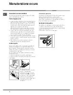 Предварительный просмотр 10 страницы Hotpoint Ariston MB 91.3 IX / HA Operating Instructions Manual