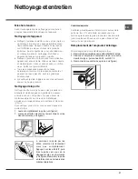 Предварительный просмотр 31 страницы Hotpoint Ariston MB 91.3 IX / HA Operating Instructions Manual