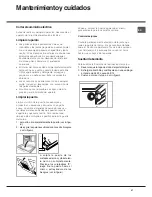 Предварительный просмотр 41 страницы Hotpoint Ariston MB 91.3 IX / HA Operating Instructions Manual