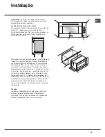 Предварительный просмотр 43 страницы Hotpoint Ariston MB 91.3 IX / HA Operating Instructions Manual