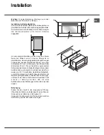 Предварительный просмотр 53 страницы Hotpoint Ariston MB 91.3 IX / HA Operating Instructions Manual