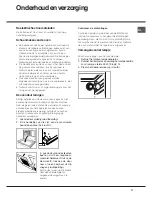 Предварительный просмотр 71 страницы Hotpoint Ariston MB 91.3 IX / HA Operating Instructions Manual