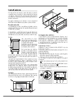 Предварительный просмотр 11 страницы Hotpoint Ariston MB 91.3 IX S Operating Instructions Manual