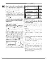 Предварительный просмотр 20 страницы Hotpoint Ariston MB 91.3 IX S Operating Instructions Manual