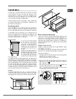 Предварительный просмотр 23 страницы Hotpoint Ariston MB 91.3 IX S Operating Instructions Manual