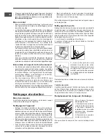 Предварительный просмотр 28 страницы Hotpoint Ariston MB 91.3 IX S Operating Instructions Manual