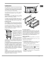 Предварительный просмотр 29 страницы Hotpoint Ariston MB 91.3 IX S Operating Instructions Manual