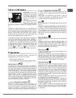 Предварительный просмотр 37 страницы Hotpoint Ariston MB 91.3 IX S Operating Instructions Manual