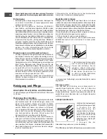 Предварительный просмотр 46 страницы Hotpoint Ariston MB 91.3 IX S Operating Instructions Manual