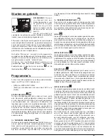 Предварительный просмотр 49 страницы Hotpoint Ariston MB 91.3 IX S Operating Instructions Manual