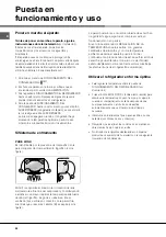 Предварительный просмотр 42 страницы Hotpoint Ariston MBL 1821 CV Operating Instructions Manual