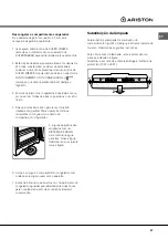 Предварительный просмотр 57 страницы Hotpoint Ariston MBL 1821 CV Operating Instructions Manual