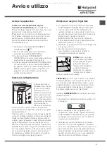 Предварительный просмотр 5 страницы Hotpoint Ariston MBL 2011 CS/HA Operating Instructions Manual