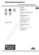 Предварительный просмотр 11 страницы Hotpoint Ariston MBL 2011 CS/HA Operating Instructions Manual