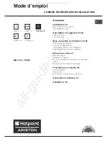 Предварительный просмотр 21 страницы Hotpoint Ariston MBL 2011 CS/HA Operating Instructions Manual