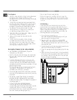 Предварительный просмотр 16 страницы Hotpoint Ariston MBL 2011 CS Operating Instructions Manual