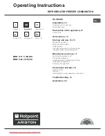 Предварительный просмотр 11 страницы Hotpoint Ariston MBM 1721 V (FR)/HA Instruction Manual