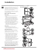 Предварительный просмотр 22 страницы Hotpoint Ariston MBM 1721 V (FR)/HA Instruction Manual