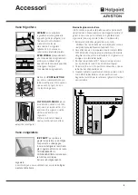 Предварительный просмотр 5 страницы Hotpoint Ariston MBT 1911 FI/HA Operating Instructions Manual