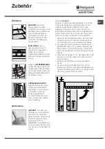 Предварительный просмотр 47 страницы Hotpoint Ariston MBT 1911 FI/HA Operating Instructions Manual