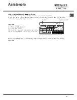 Preview for 69 page of Hotpoint Ariston MBT 1911 FI Operating Instructions Manual