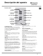 Preview for 45 page of Hotpoint Ariston MBT 2012 HA Operating Instructions Manual