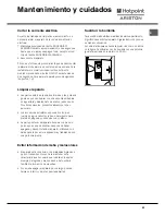 Preview for 53 page of Hotpoint Ariston MBT 2012 HA Operating Instructions Manual