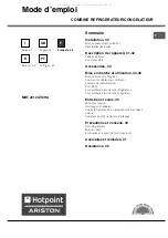 Предварительный просмотр 29 страницы Hotpoint Ariston MBT 2012 IZS/HA Operating Instructions Manual