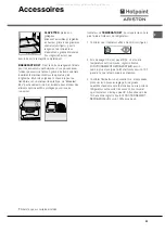 Предварительный просмотр 33 страницы Hotpoint Ariston MBT 2012 IZS/HA Operating Instructions Manual