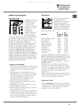 Предварительный просмотр 49 страницы Hotpoint Ariston MBT 2012 IZS/HA Operating Instructions Manual