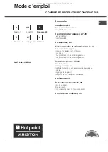 Предварительный просмотр 25 страницы Hotpoint Ariston MBT 2022 CZ/HA Operating Instructions Manual