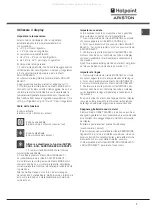 Preview for 7 page of Hotpoint Ariston MBZE 45 NF BAR/HA Operating Instructions Manual