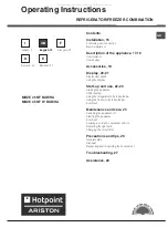 Preview for 15 page of Hotpoint Ariston MBZE 45 NF BAR/HA Operating Instructions Manual