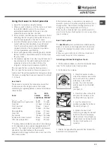 Preview for 23 page of Hotpoint Ariston MBZE 45 NF BAR/HA Operating Instructions Manual