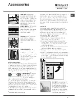 Предварительный просмотр 19 страницы Hotpoint Ariston MBZE 45 NF BAR Operating Insructions