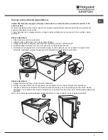 Предварительный просмотр 3 страницы Hotpoint Ariston MF 1 Operating Instructions Manual