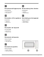 Предварительный просмотр 9 страницы Hotpoint Ariston MH 99.1 (BK) /HA S Operating Instructions Manual