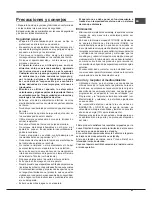 Предварительный просмотр 43 страницы Hotpoint Ariston MH 99.1 (BK) /HA S Operating Instructions Manual