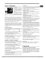 Предварительный просмотр 47 страницы Hotpoint Ariston MH 99.1 (BK) /HA S Operating Instructions Manual