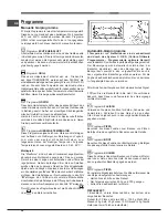 Предварительный просмотр 56 страницы Hotpoint Ariston MH 99.1 (BK) /HA S Operating Instructions Manual